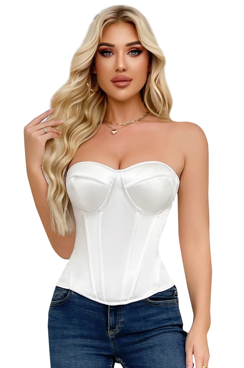 Padded Satin Corset