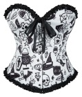 Digital Print Boned Corset