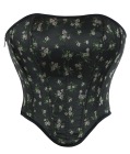 Floral Print Corset Top