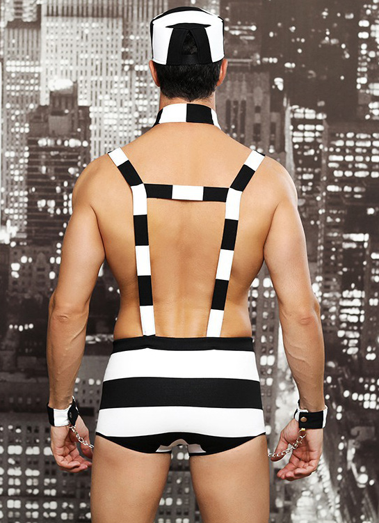 Mens Sexy Prisoner Costume Wholesale Lingerie Sexy Lingerie China